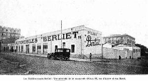 1949- Oran - Rue d' Arzew - Automobiles Berliet